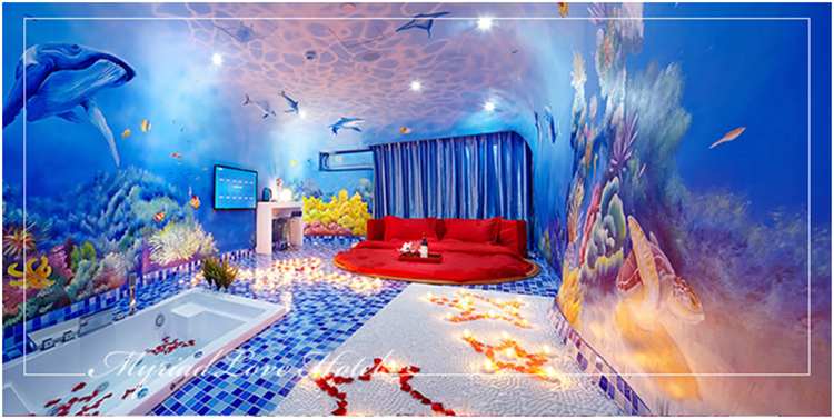 重慶主題房-藍(lán)色